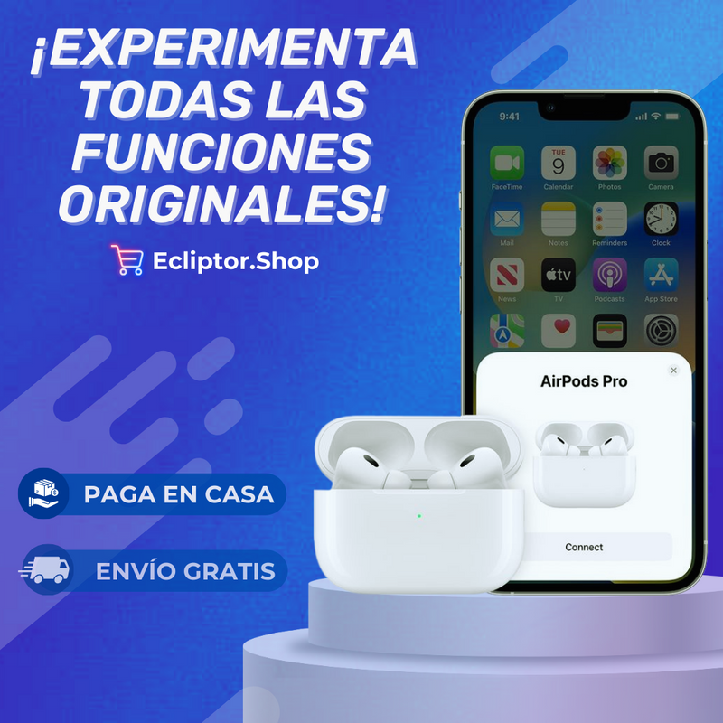 ÚLTIMO DÍA DE OFERTA - AirPods Pro 2 ALTA GAMA ANC®️/ LAYARD + Spotify GRATIS